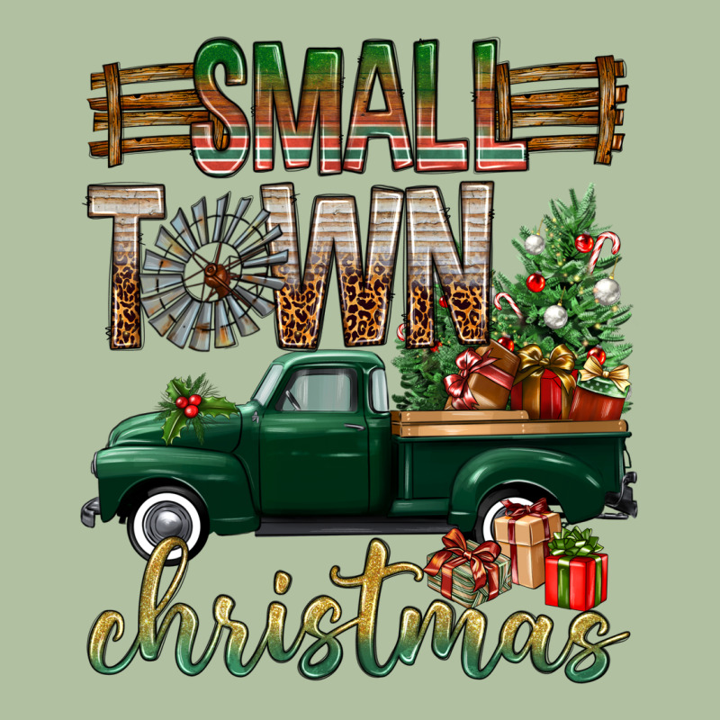 Small Town Christmas With Truck Urban Hoodie by BundleAndBundleShop | Teevron