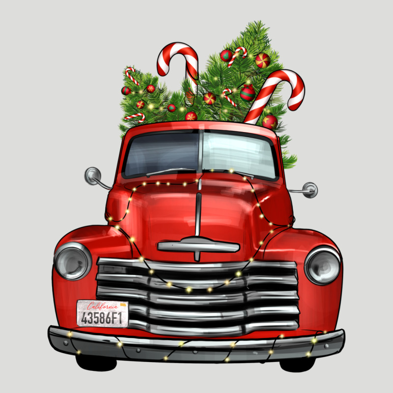 Christmas Trees Truck Zipper Hoodie by FaDigitalArtStudio | Teevron