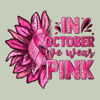 In October We Wear Pink Sunflower Long Sleeve Tee | Teevron