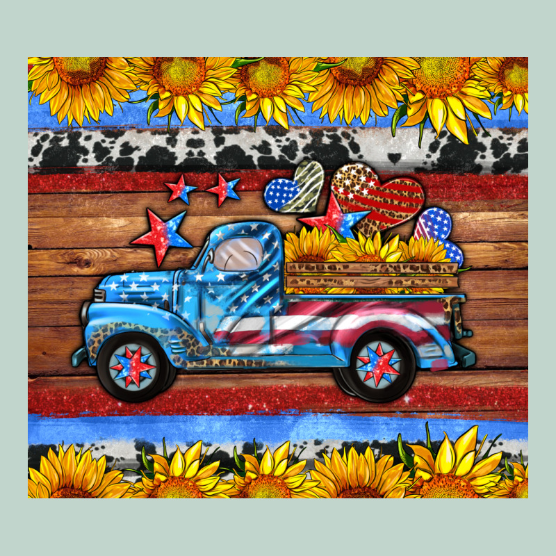 American Truck Tumbler Zipper Hoodie by HRA Design Shop | Teevron