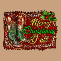 Merry Christmas Y'all Boots Vintage Tee | Teevron