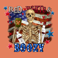 Red White Boozy 4th Of July Classic Tee | Teevron