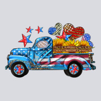 American Truck And Flag With Stars Zipper Hoodie | Teevron