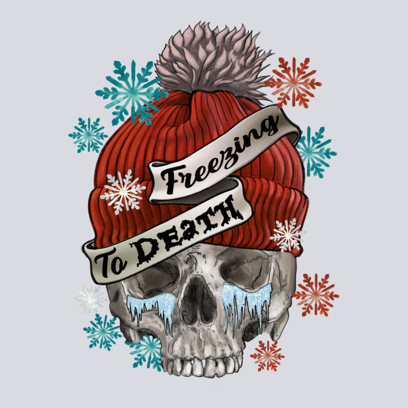 Freezing To Death Skull Zipper Hoodie by FaDigitalArtStudio | Teevron