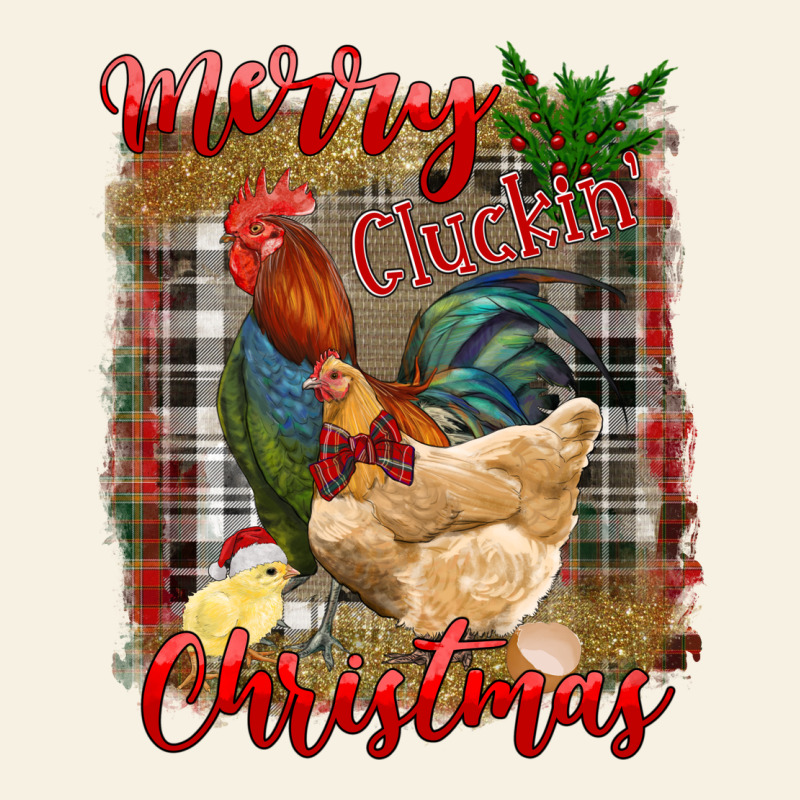 Merry Cluckin' Christmas Vintage Tee by RanaPortraitStore | Teevron