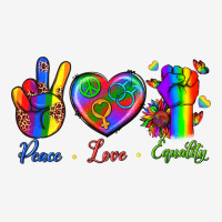 Peace Love Equality Urban Hoodie | Teevron