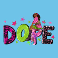 Dope With Afro Black Woman Premium Sweatshirt | Teevron