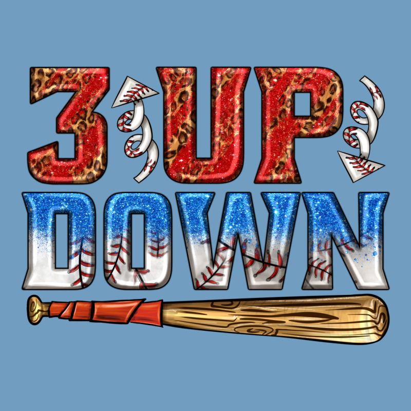 3 Up 3 Down Baseball Urban Heavy Tee by texasbilliewilder | Teevron
