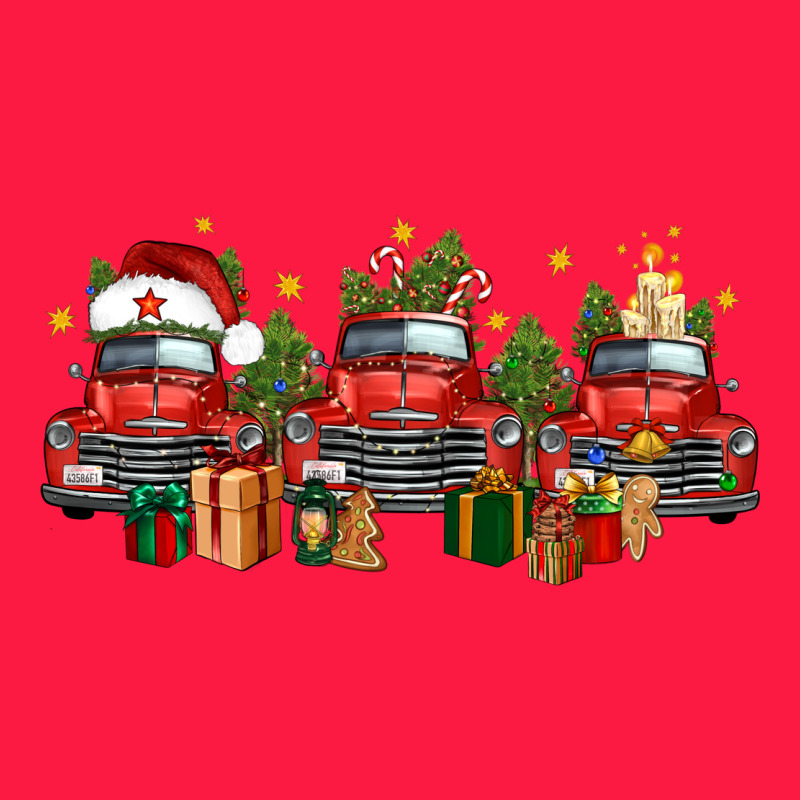 Christmas Trucks Zipper Hoodie by FaDigitalArtStudio | Teevron