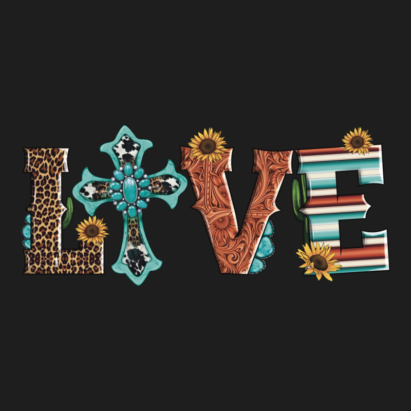 Western Love With Cross Heavyweight Hoodie by Artiststas | Teevron