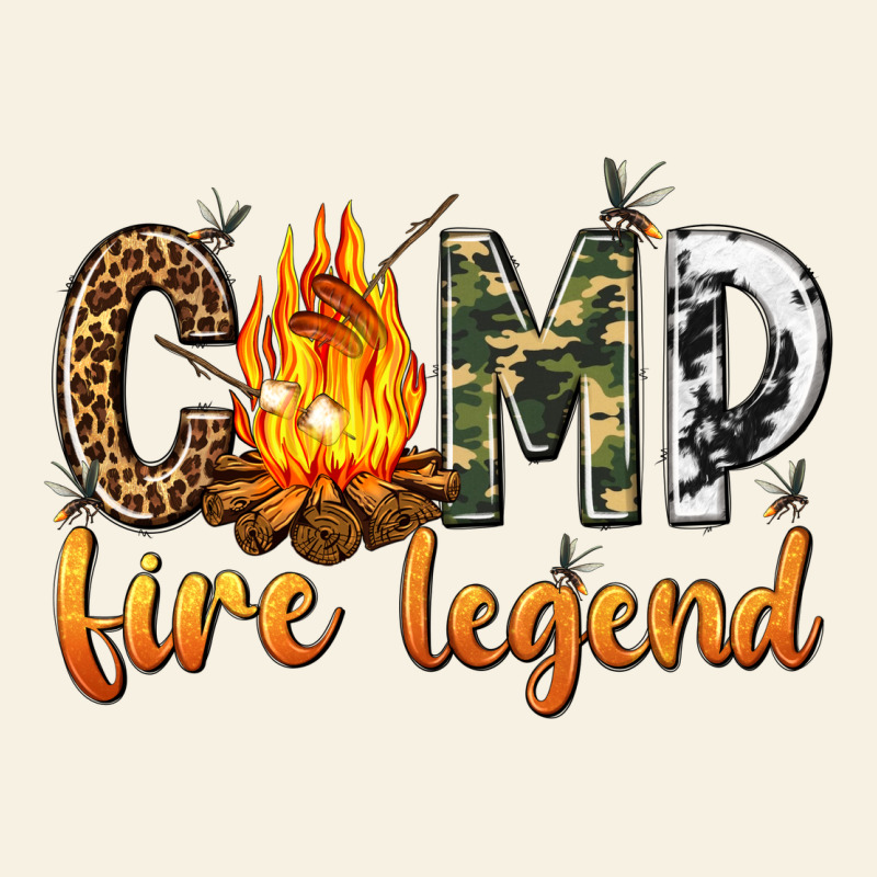 Camp Fire Legend With Fire Vintage Tee by texasbilliewilder | Teevron