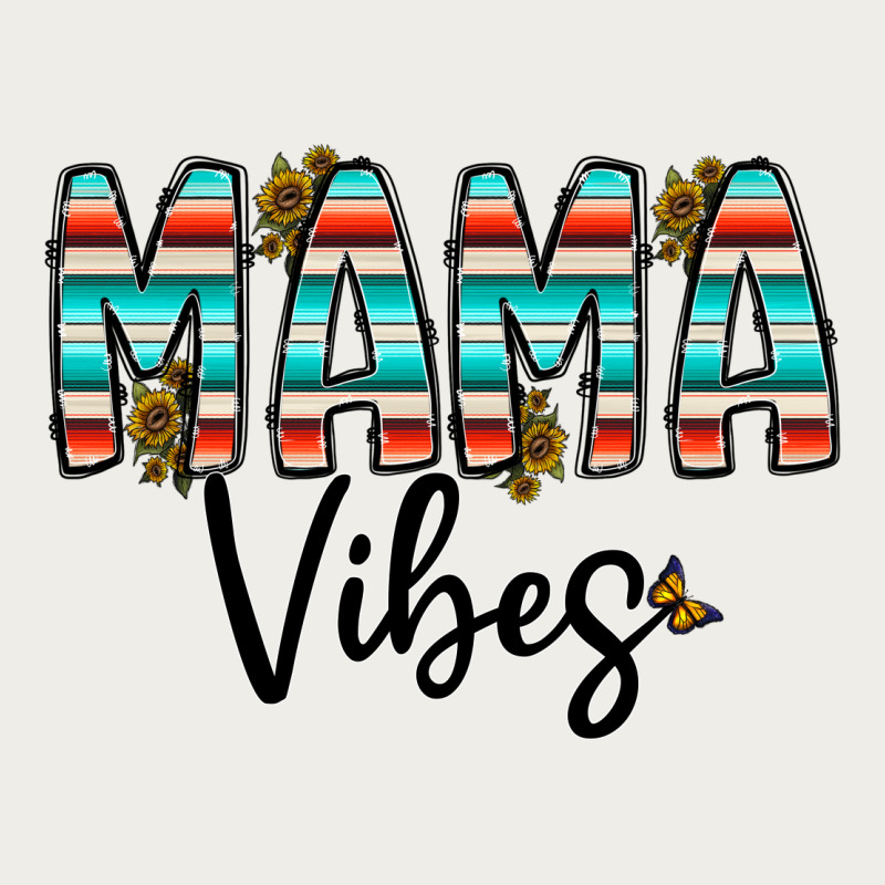 Mama Vibes Zipper Hoodie by CowhideDigitalArt | Teevron