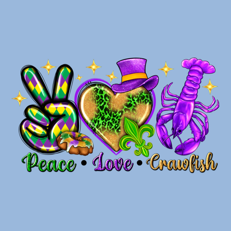 Peace Love Crawfish Premium Hoodie by NancyCooperArtShop | Teevron
