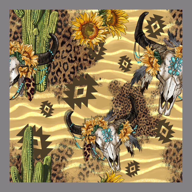 Aztec Bull Skull Heavyweight Hoodie by BundleAndBundleShop | Teevron