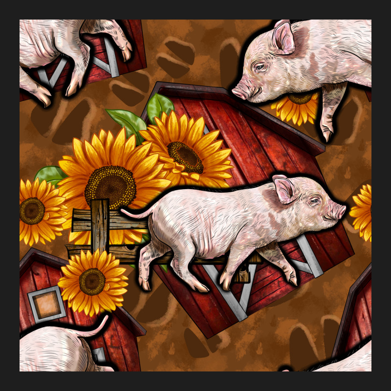 Pig And Barn Heavyweight Hoodie by BundleAndBundleShop | Teevron