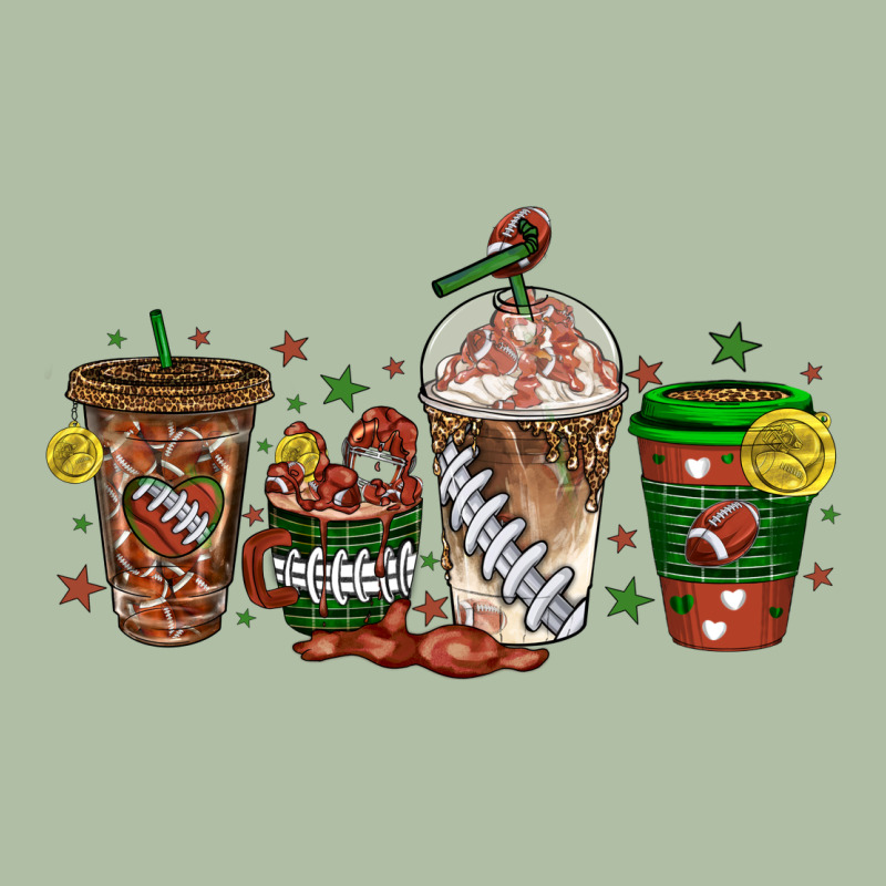 American Football Coffee Cups Urban Heavy Tee by texasbilliewilder | Teevron