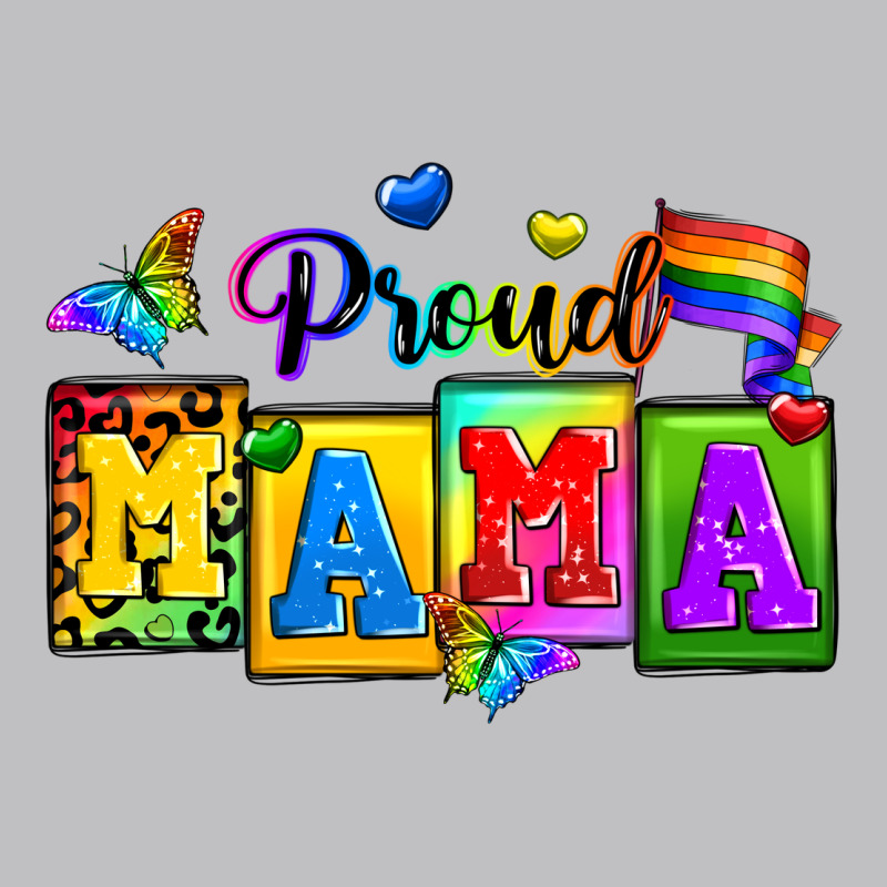 Proud Mama Long Sleeve Tee by Zillion Design Studio | Teevron