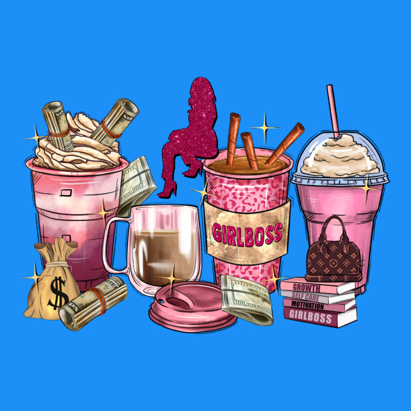 Girl Boss Coffee Cups Classic Tee by Zillion Design Studio | Teevron