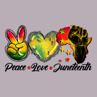 Peace Love Juneteenth Vintage Tee | Teevron