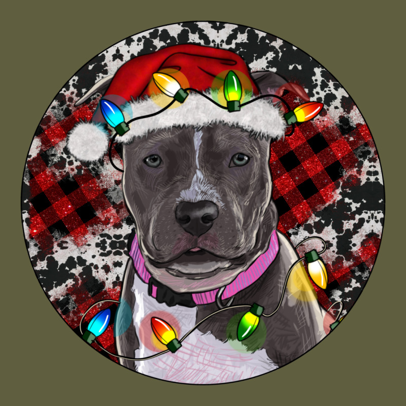 Pitbull And Buffalo Plaid Vintage Tee by RanaPortraitStore | Teevron