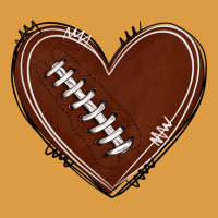 American Football Heart Urban Heavy Tee | Teevron