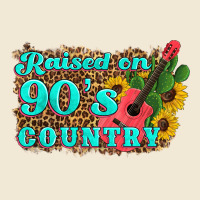 Raised 90's Country Guitar Cactus Sunflower's Premium Tee | Teevron