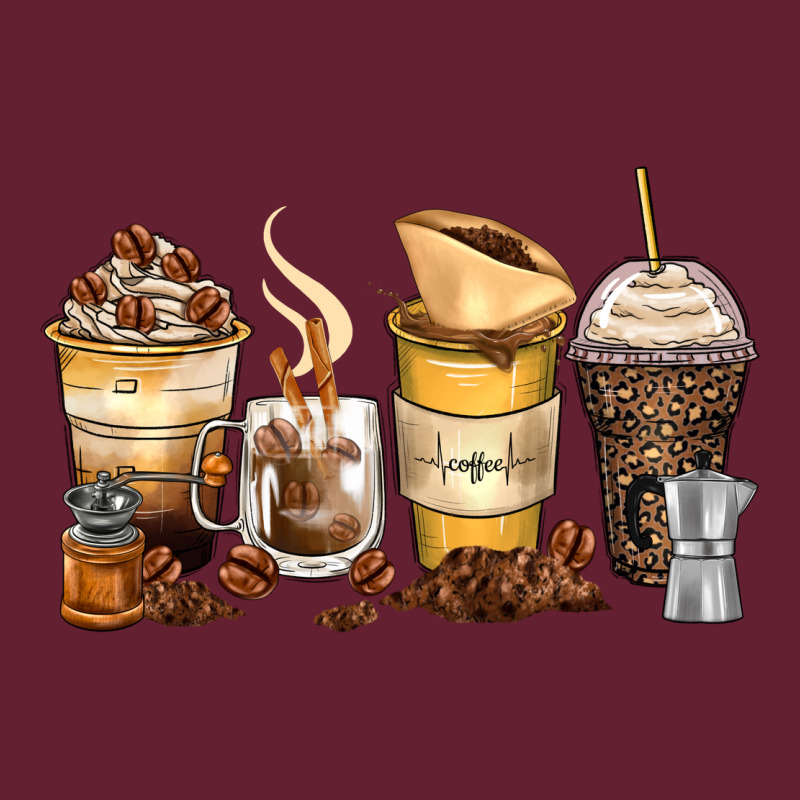 Coffee Cups Classic Tee by Zillion Design Studio | Teevron