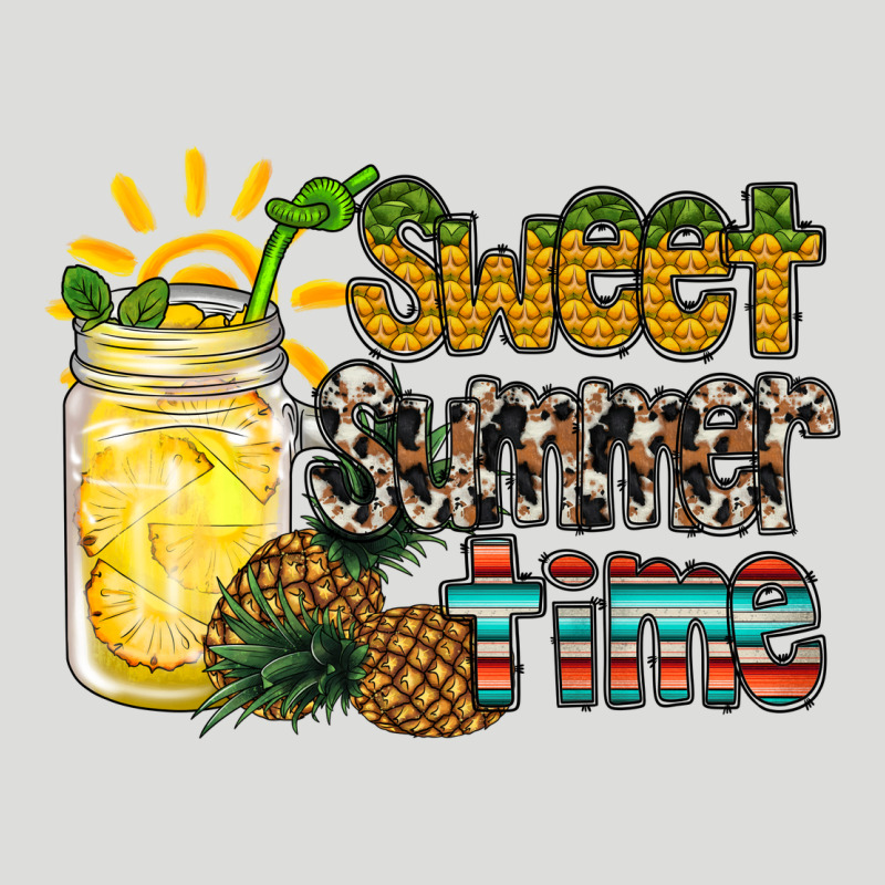 Sweet Summer Time Pineapple Zipper Hoodie by RacoonDesign | Teevron