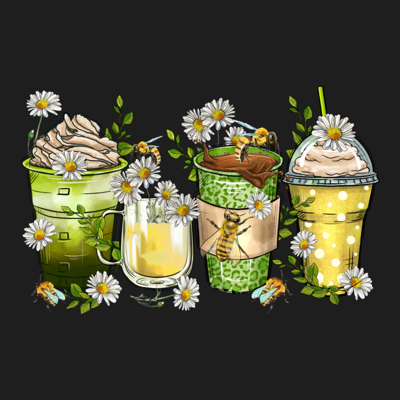 Daisy Coffee Cups Classic Tee by Zillion Design Studio | Teevron