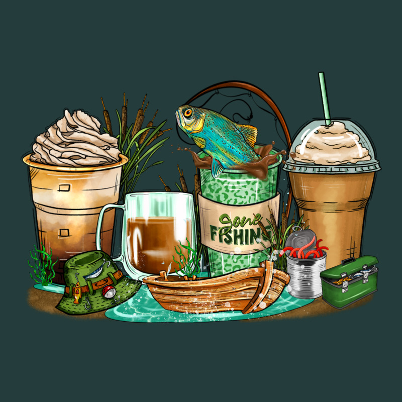 Fishing Coffee Cups Classic Tee by Zillion Design Studio | Teevron