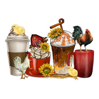 coffee cups rooster | Teevron