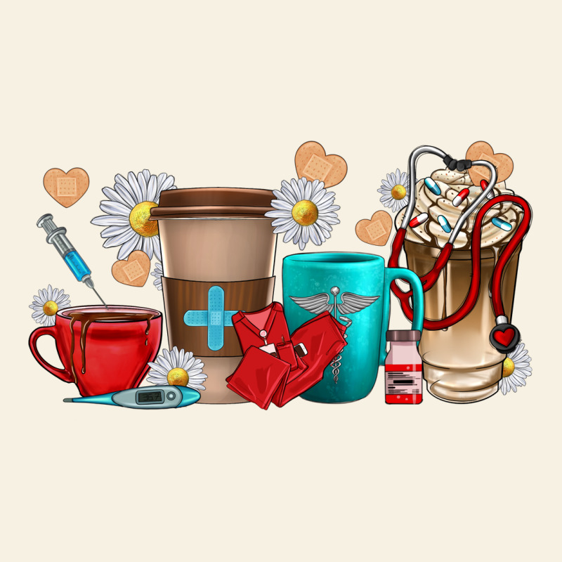 Nurse Coffee Cups Vintage Tee by texasbilliewilder | Teevron