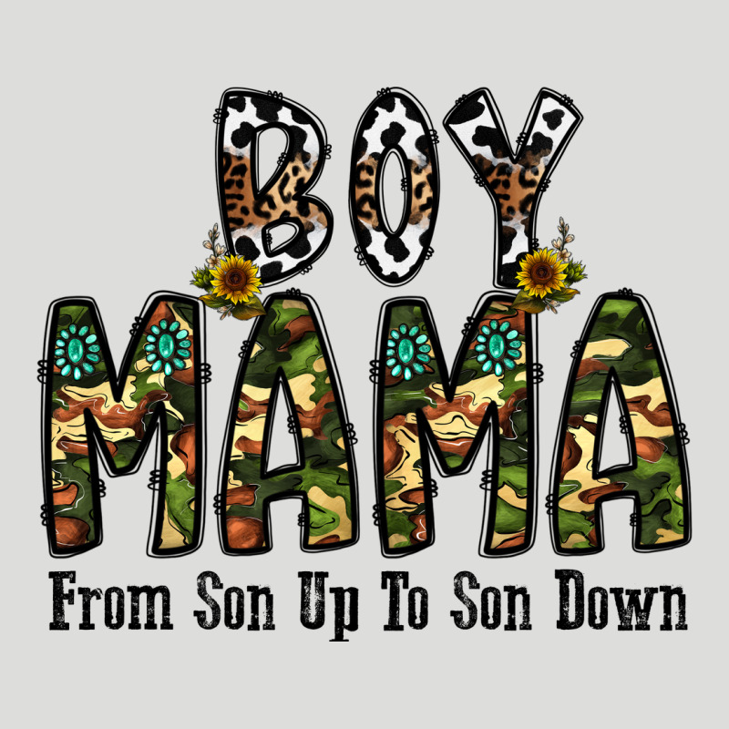 Boy Mama From Son Up To Son Down Zipper Hoodie by CowhideDigitalArt | Teevron