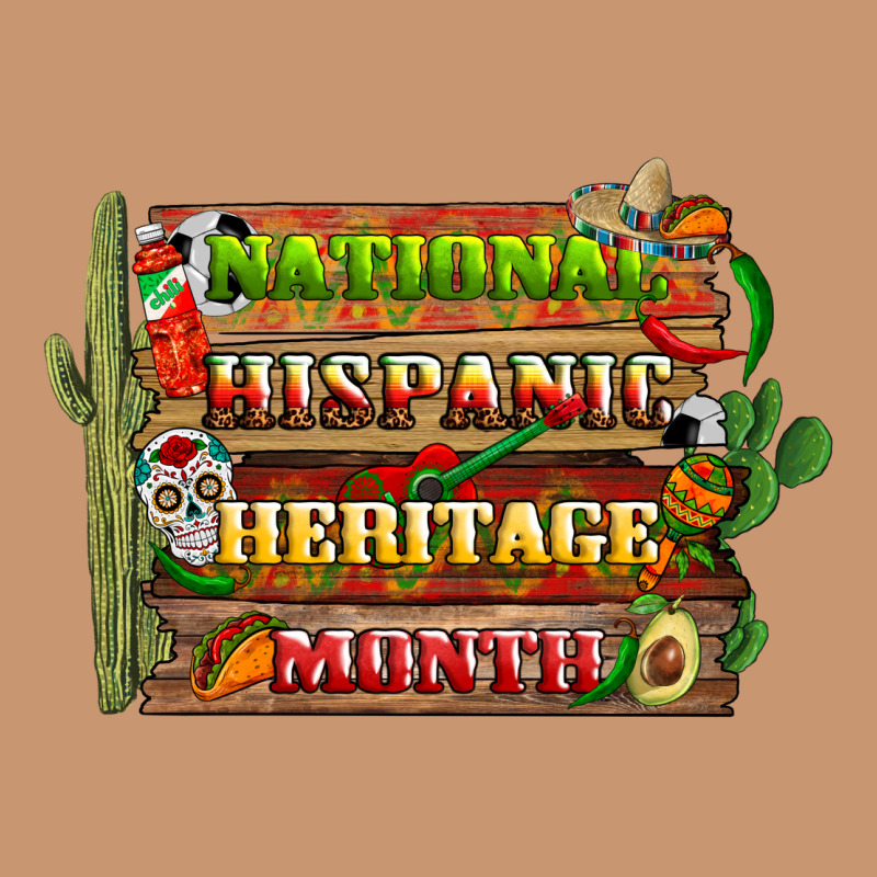 National Hispanic Heritage Month With Background Heavyweight Hoodie by BundleAndBundleShop | Teevron