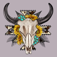 Cow Aztec Western Bull Skull Vintage Tee | Teevron