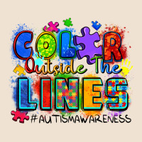 Color Outside The Lines Autism Awareness Urban Heavy Tee | Teevron