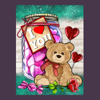 Candy Jar With Bear  Air Heavyweight Hoodie | Teevron