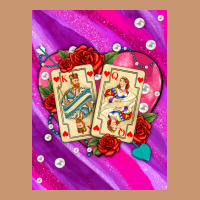 Playing Cards With Pearls And Glitter Air Heavyweight Hoodie | Teevron