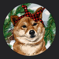 Shiba Inu Christmas Vintage Tee | Teevron