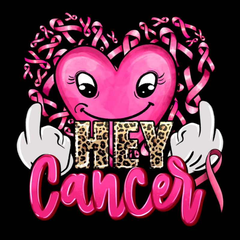 Hey Cancer With Middle Fingers Ladies Tee by AdoDesignShop | Teevron