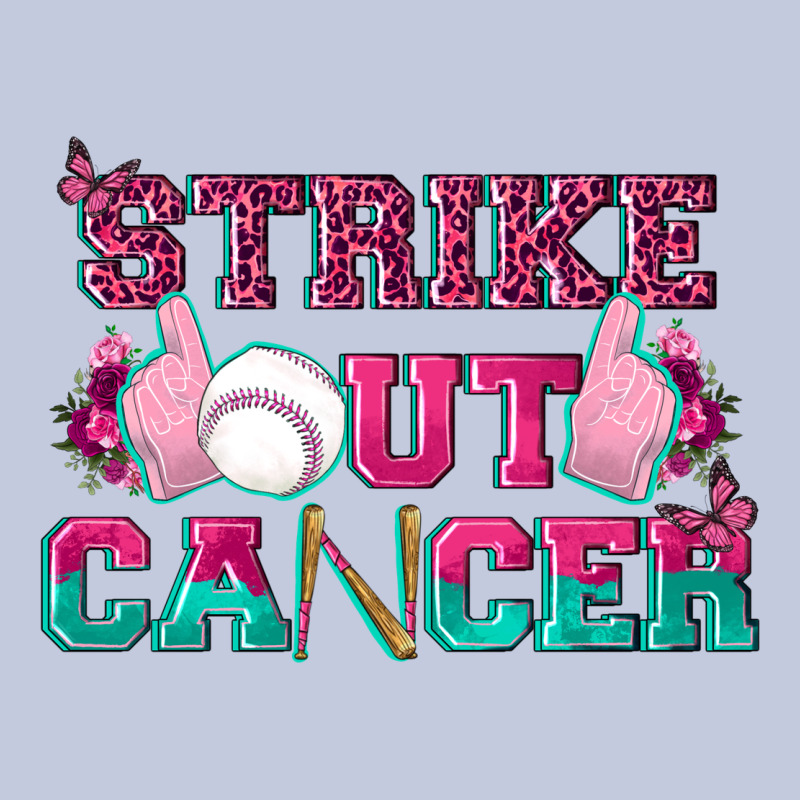 Strike Out Cancer Baseball Long Sleeve Tee by texasbilliewilder | Teevron