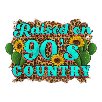 Raised 90's Country Cactus Sunflower's Premium Tee | Teevron