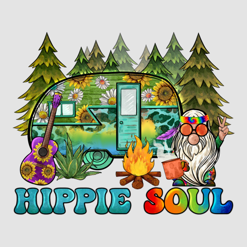 Hippie Soul Camping Premium Sweatshirt by BarkalooDesign | Teevron