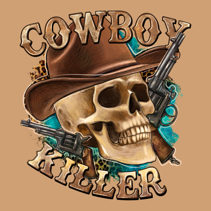 Cowboy Killer With Skull Vintage Tee by texasbilliewilder | Teevron