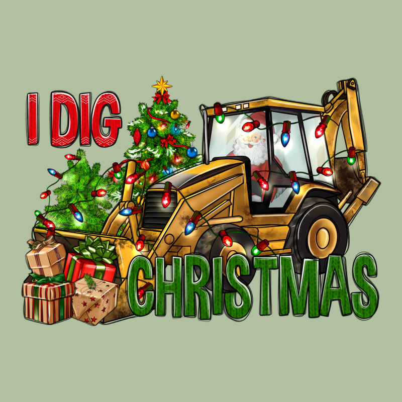I Dig Christmas Backhoe Loader Urban Hoodie by BundleAndBundleShop | Teevron