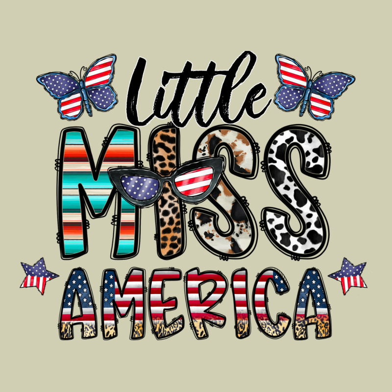 Little Miss America Heavy Core Tee by CowhideDigitalArt | Teevron