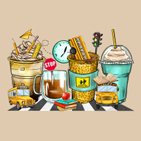 School Bus Coffee Cups Classic Tee | Teevron