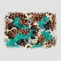 Cowhide Turquoise Glitter Classic Tee | Teevron