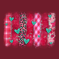 Valentines Day Brushstroke Zipper Hoodie | Teevron