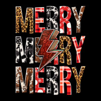 Merry Merry Merry Christmas Lightning Bolt Urban Hoodie | Teevron